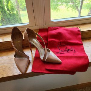 Christian Louboutin Astrid Asymmetric Pointed Toe Pump